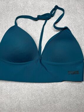 PINK Teal Seamless Bralette